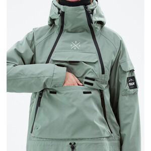 Dope Akin W womens faded green jacket size small (co100thridty